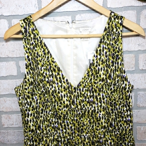 J. CREW Fabiola Sleeveless Dress Size 10 - Picture 8 of 12